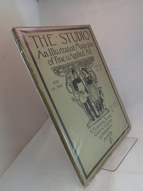 The Studio; An Illustrated Magazine of Fine & Applied Art; Feb 15 1901, Vol 22 No 95 - Including Steinlen, Ranft, Borrel, East and Blashfield