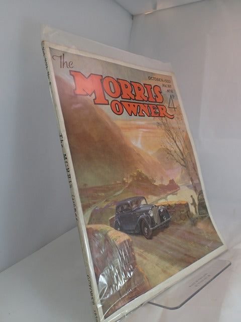 The Morris Owner October 1939 (Vol XVI, No 8)
