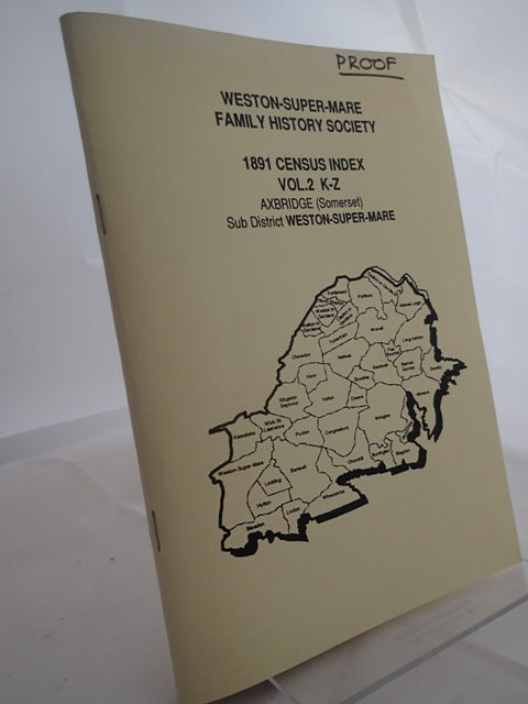 1891 Census Index: Vol 2 K-Z Axbridge (Somerset) Sub District Weston-Super-Mare