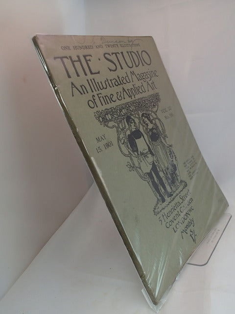 The Studio; An Illustrated Magazine of Fine & Applied Art; Apr 15 1901, Vol 22 No 98 - Including Bacon, Marx, Bate, Fisher, Althauz, Khnopff and Peacock