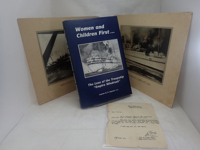 Women and Children First � The Loss of the Troopship Empire Windrush (including Memorabilia)