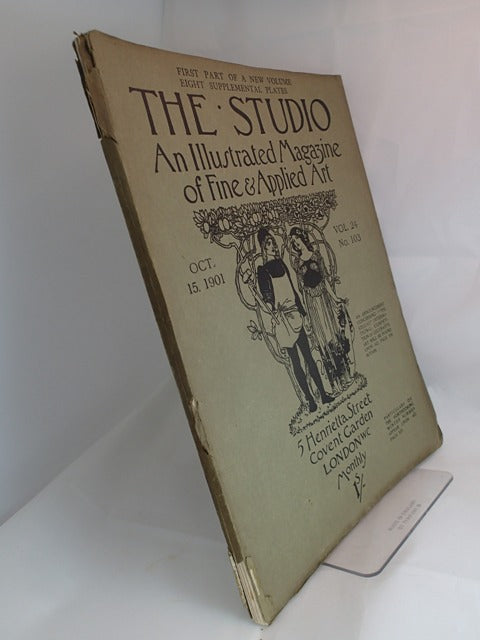 The Studio; An Illustrated Magazine of Fine & Applied Art; Oct 15 1901, Vol 24 No 103 - Including Laszlo and Le Sidaner