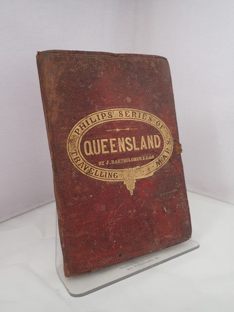 Philips Series of Travelling Maps, No 3: Queensland